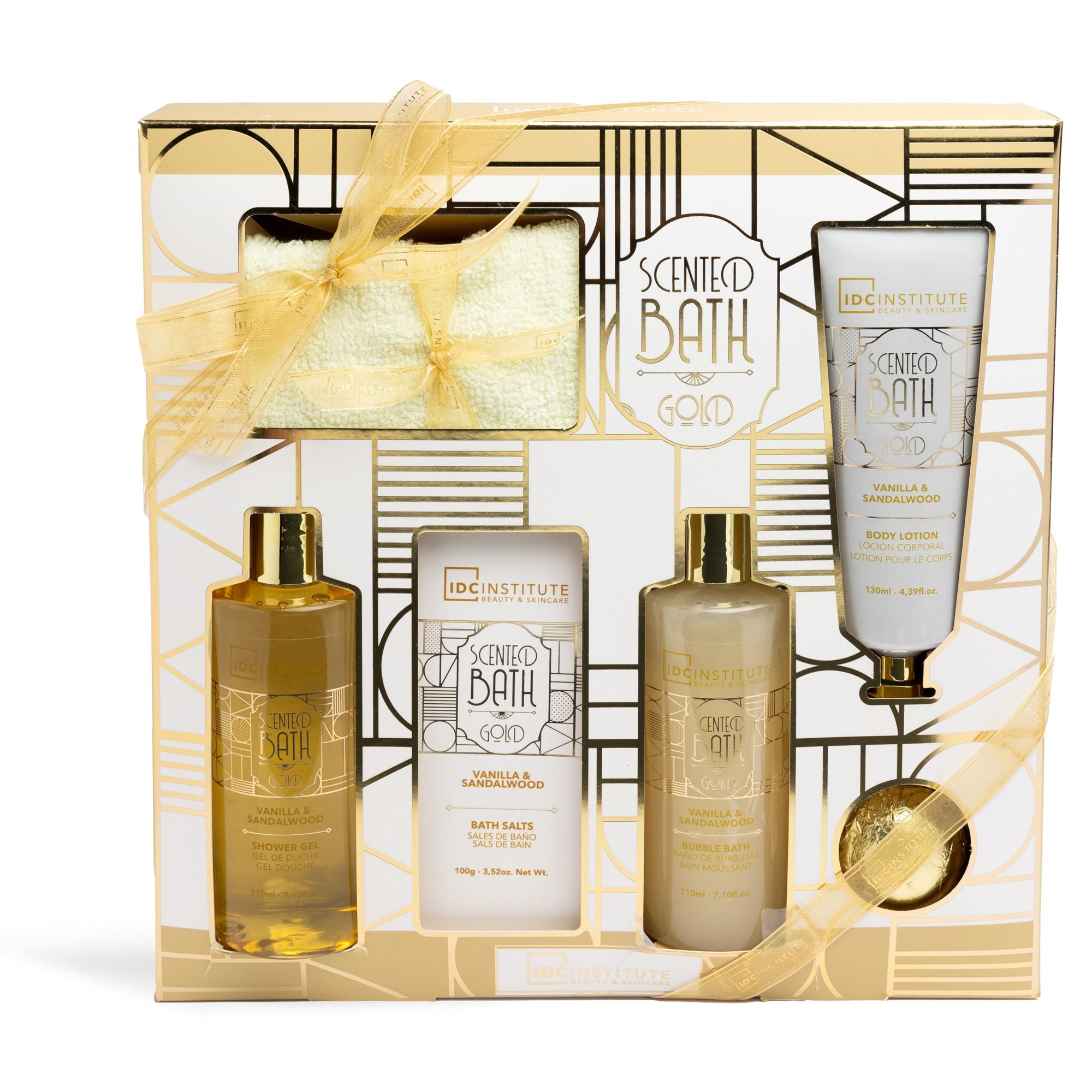 Scented Bath Gold Gift Set 6pcs