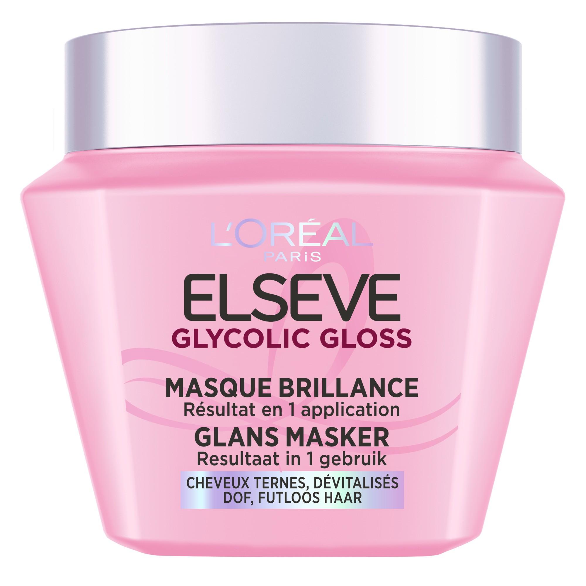 Glycolic Gloss Masque - Convient aux cheveux ternes