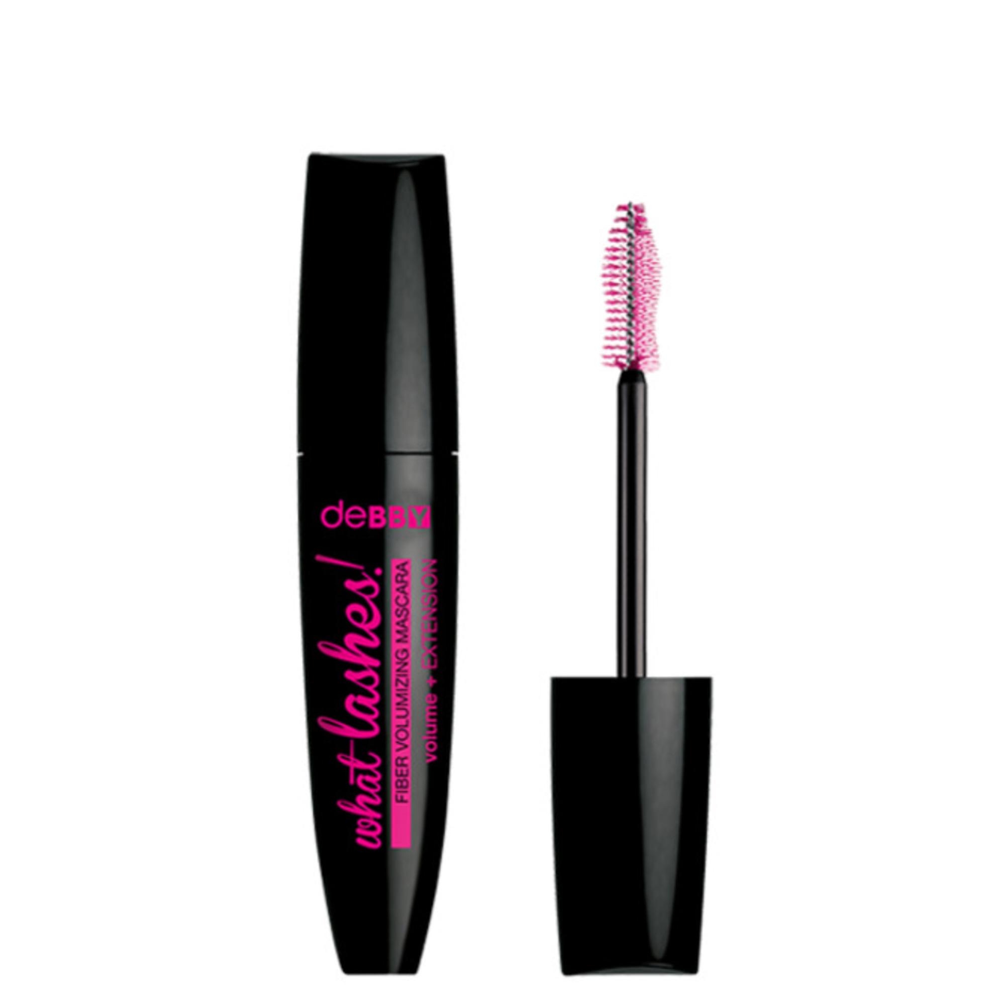 What Lashes! Fiber And Volumizing Mascara - Black