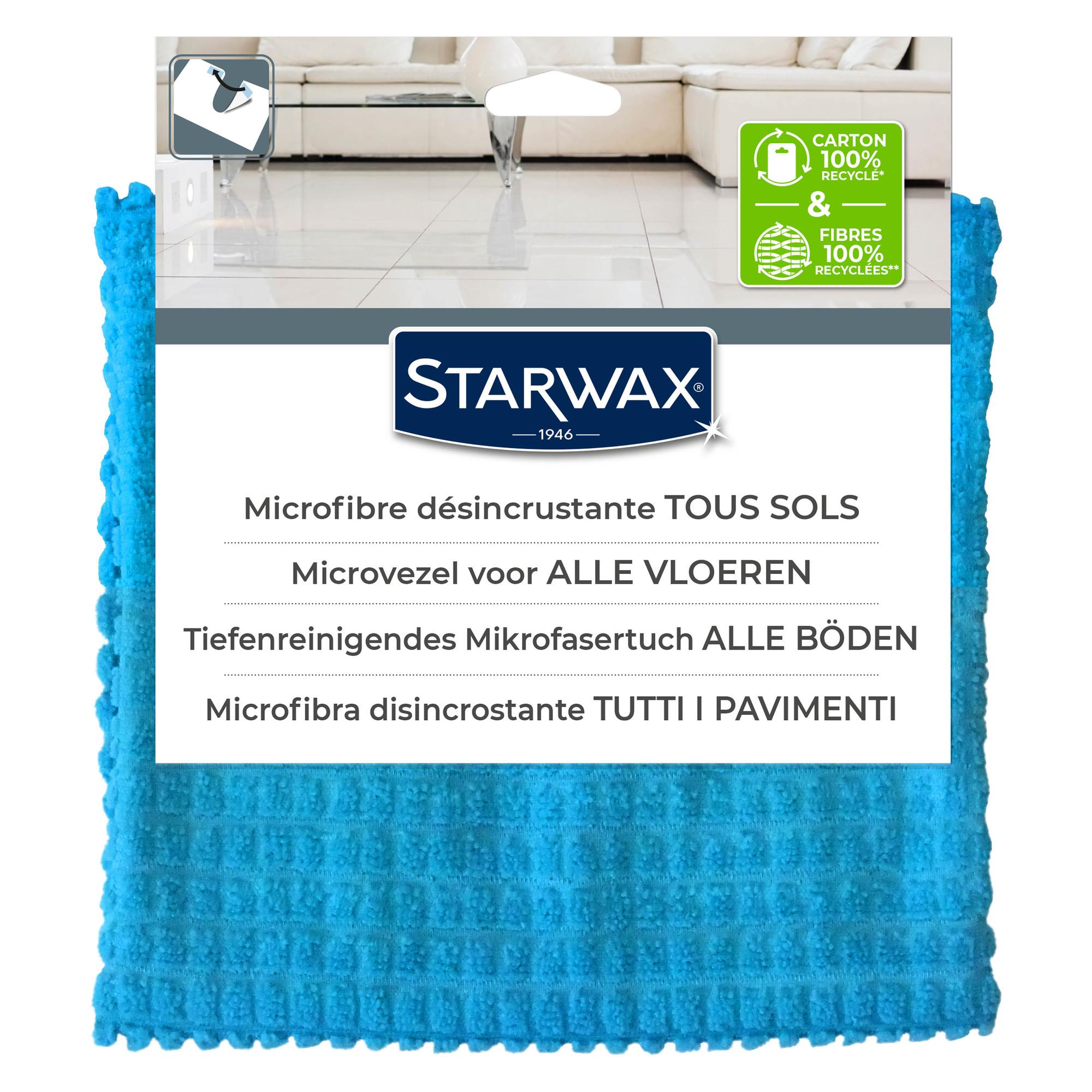Microfibre désincrustante tous sols
