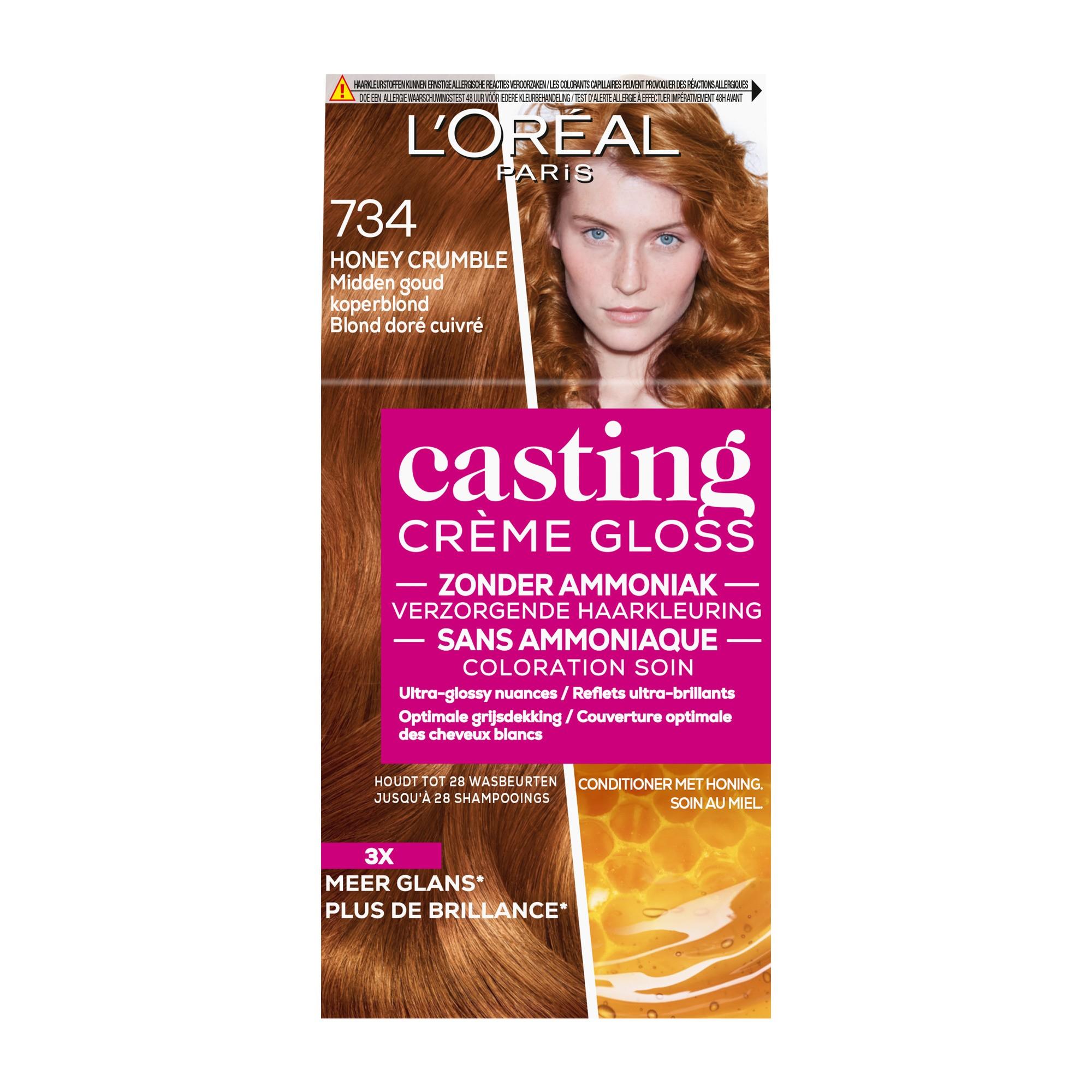 Crème Gloss - 734 Miel Ambré