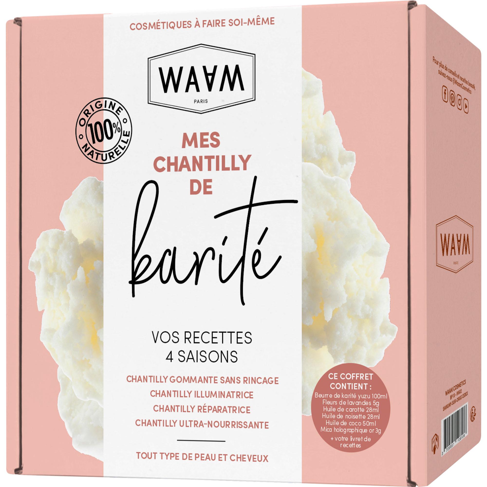 Mes Chantilly de karité 4 saisons