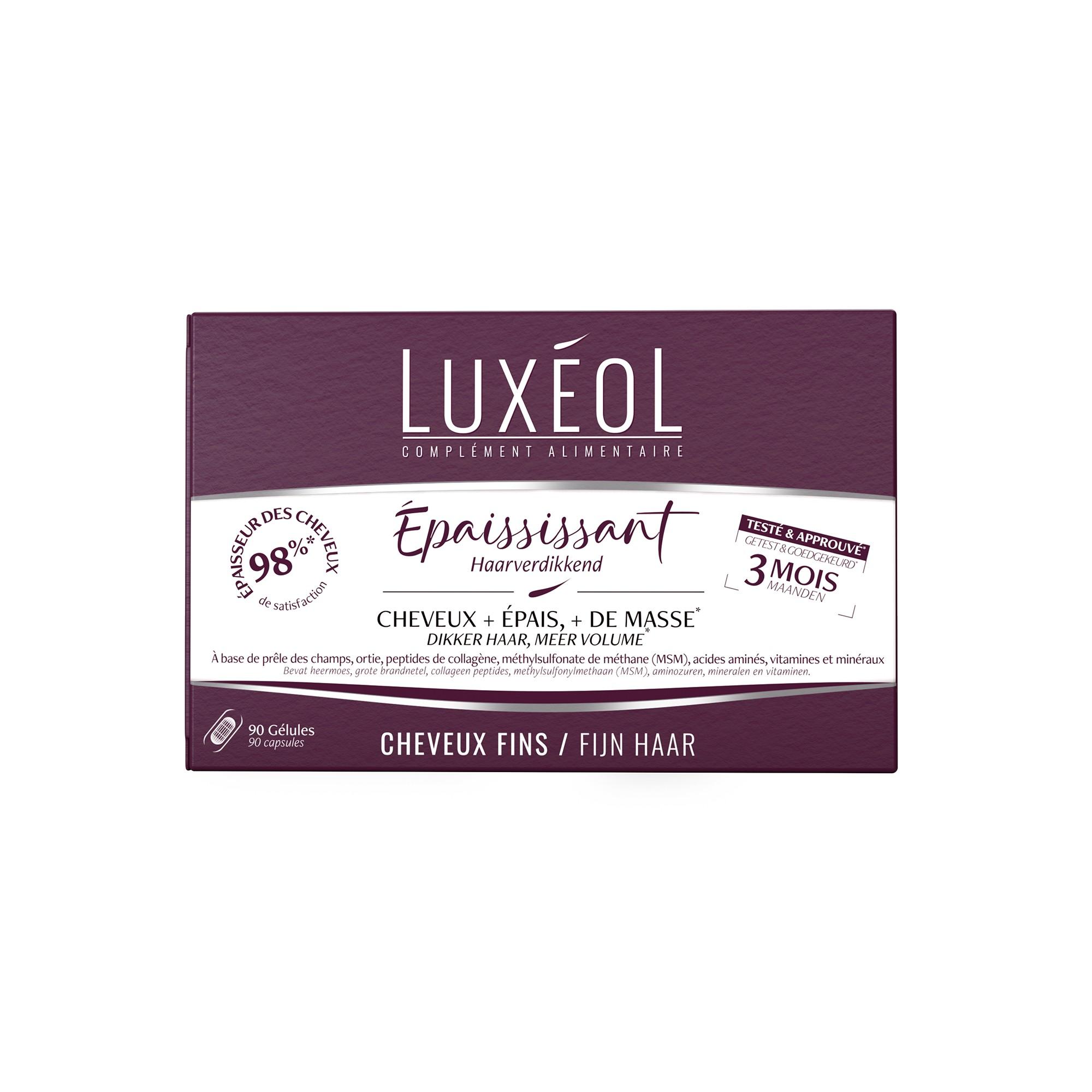 Complément alimentaire épaississant