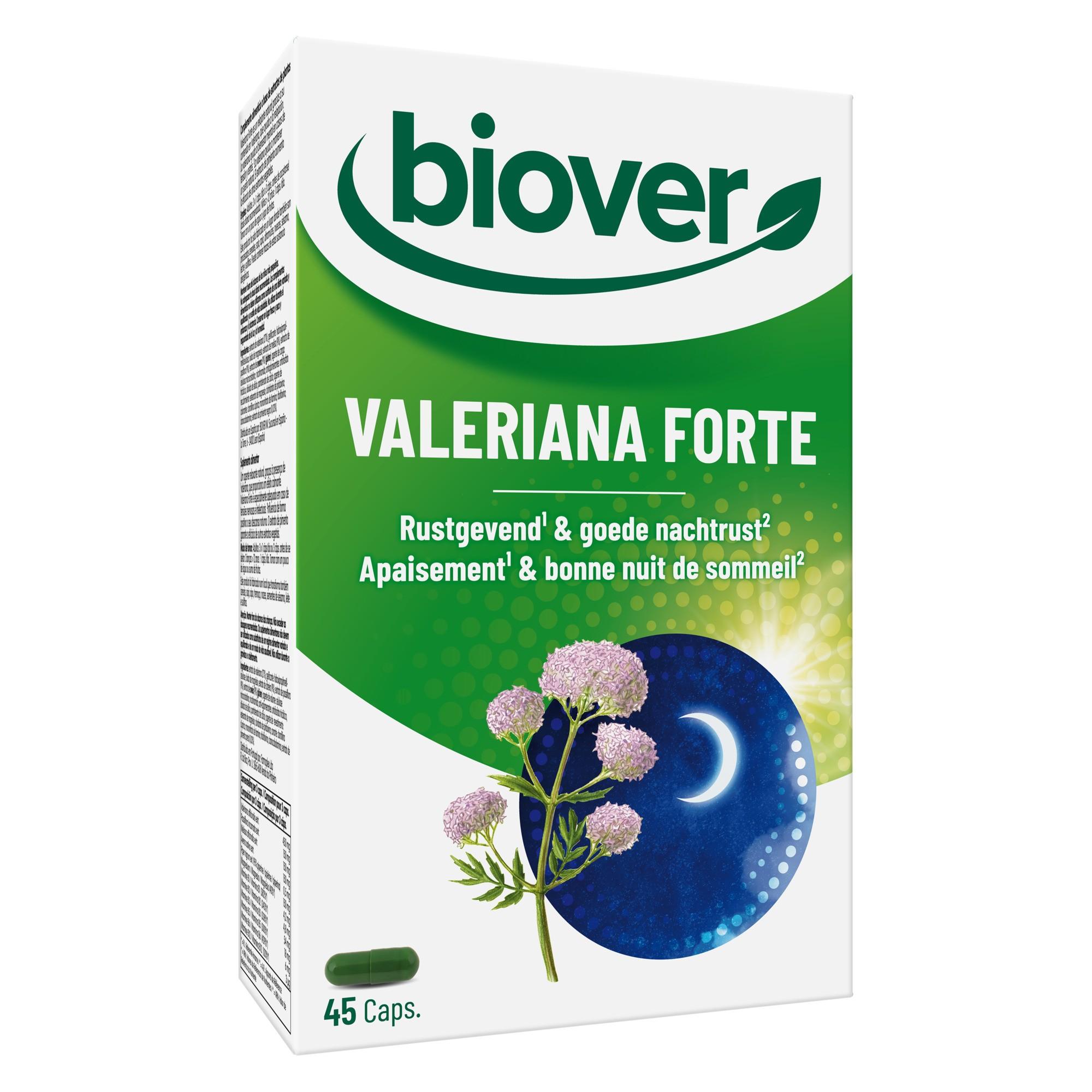 Valeriana Forte – Rustgevend & goede nachtrust – 45 capsules