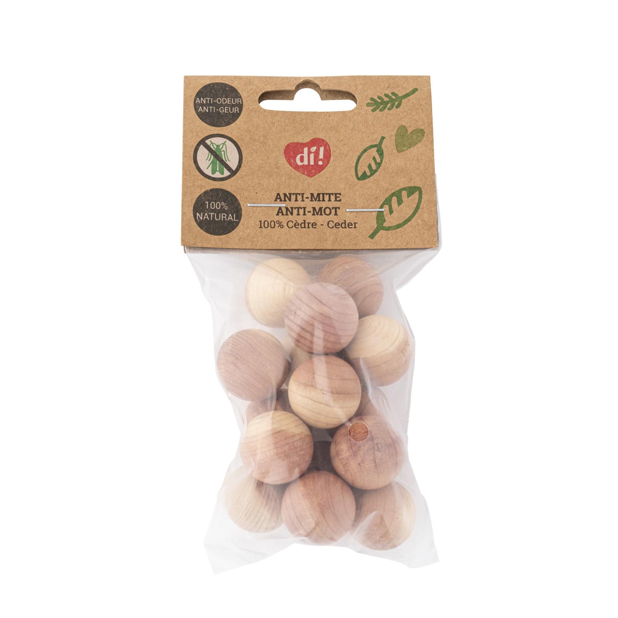 Billes Antimites Cèdre Rouge (15 pcs)