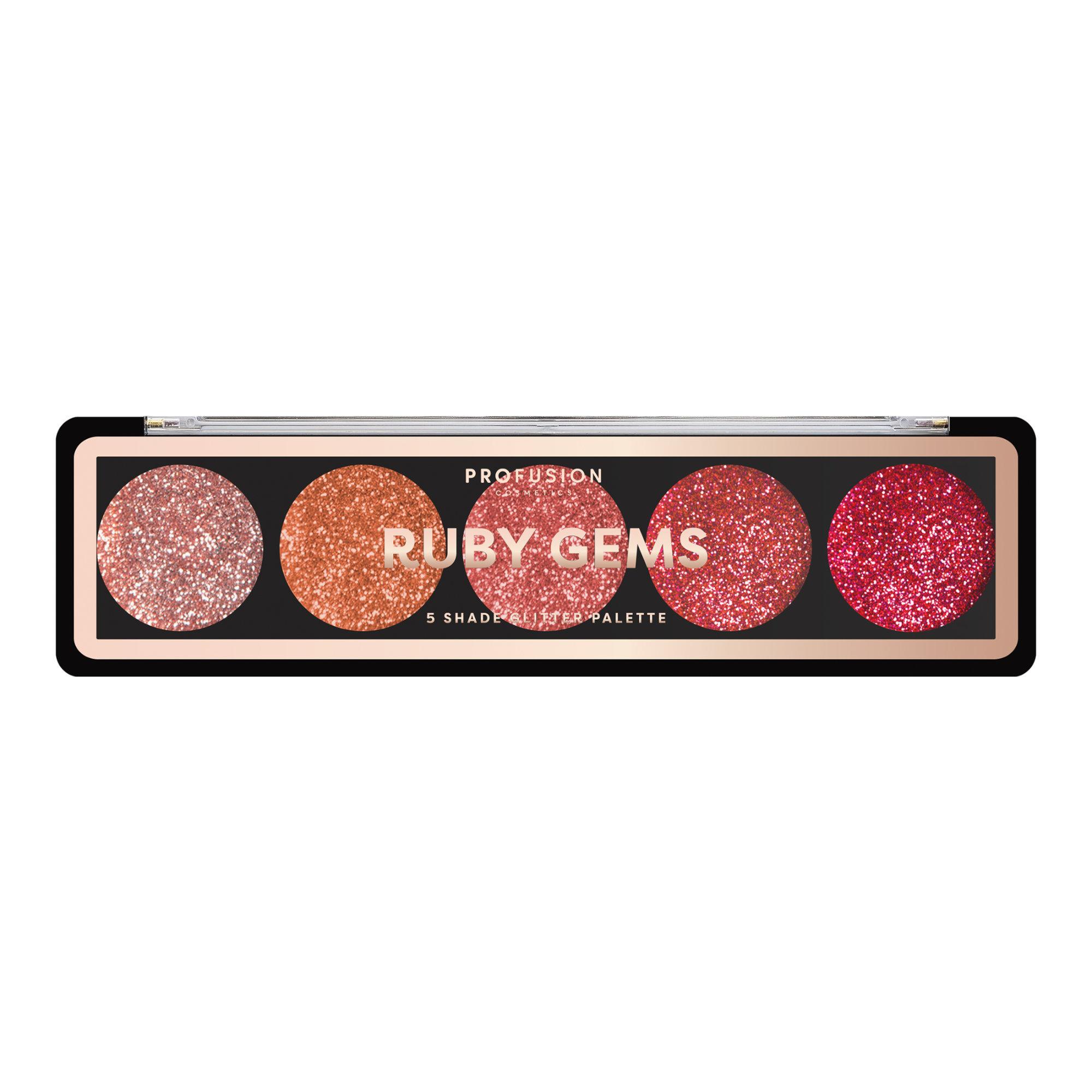 Palette Yeux Glitter Ruby Gems