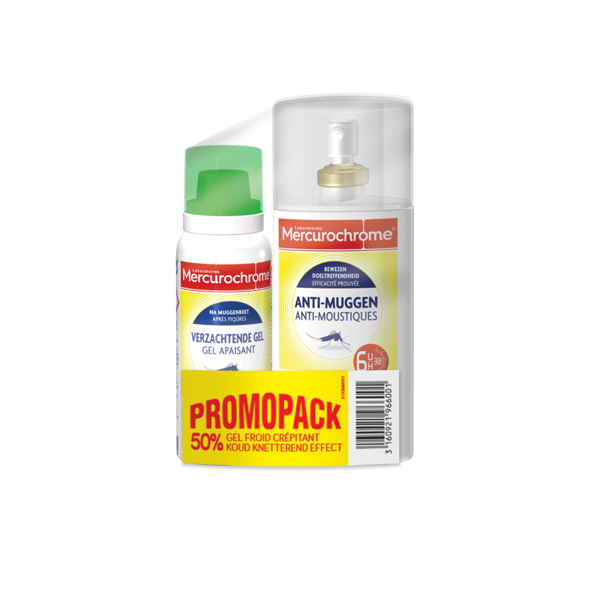 Spray 2 en 1 + Gel 50% offert