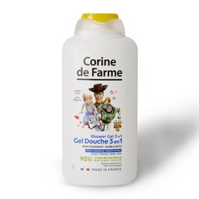Corine de Farme - Gel Douche Soin Pure 0% - Formule pour Peaux Sensibles -  Sans Savon, Zéro Colorant, Ph Neutre - Flacon 100% d'Origine Végétale –