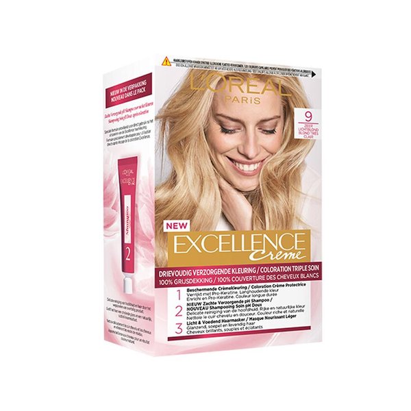Permanent Excellence Creme 9 Zeer Blond EXCELLENCE | DI