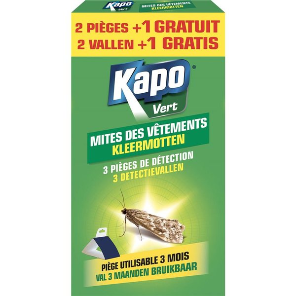 Kapo piège adhésif contre les mites alimentaire x2 aide à lutter