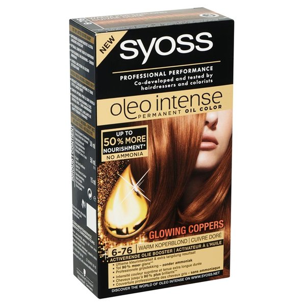 Permanent Oleo 6-76 Warm Koperblond SYOSS | DI